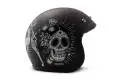 DMD jet helmet Vintage SIN FIN black