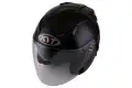 Kyt by Suomy Hellcat Plain jet helmet black
