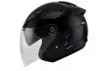 Kyt by Suomy Hellcat Plain jet helmet black