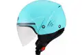 Kyt COUGAR Plain light Blue jet helmet