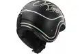 LS2 jet helmet OF583 Bobber Rusty fiber Black