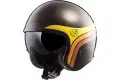 LS2 OF599 SPITFIRE SUNRISE jet helmet Marrone