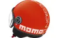 Momo Design Fighter Classic jet helmet Red Gloss White