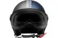 Momo Design Fighter Evo Joker jet helmet Blue Clear Grey