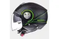 Mt Helmets City Eleven Sv Tron Matt Black Fluo Green Jet Helmet