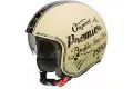 Premier ROCKER OR20 jet helmet Beige Black