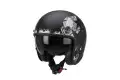 Casco jet Scorpion Belfast Fame nero grigio opaco