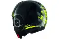Motorcycle helmet Jet With Goggles Shark RAW Kubrick Anthracite 