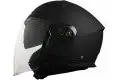 Vemar Feng Solid jet helmet Matt Black