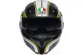 AGV COMPACT ST PLK MULTI BOSTON modular helmet matt black gre yellow