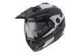 Caberg Tourmax flip up helmet Marathon Black White Anthracite