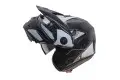 Caberg Tourmax flip up helmet Marathon Black White Anthracite