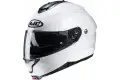 HJC C91 SOLID flip up helmet Bianco Perla Ryan
