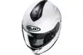 HJC C91 SOLID flip up helmet Bianco Perla Ryan