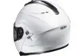 HJC C91 SOLID flip up helmet Bianco Perla Ryan