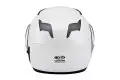 KYT modular helmet Convair Plain pearl white
