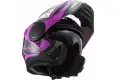 LS2 FF902 SCOPE AXIS flip up helmet BLACK PINK