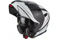 Scorpion EXO 920 RITZY flip off helmet Black White