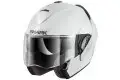 Motorcycle helmet Modular be opened EVOLINE 3 White Shark