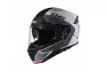 SMK Gullwing Kresto Modular Helmet White Pink