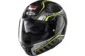 X-Lite X-1005 Ultra Carbon CHEYENNE N-COM modular helmet fiber Black Carbon Grey Yellow