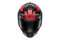 Shark RIDILL 2 BERSEK Full Face Helmet Black Anthracite Red Ece06