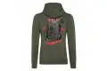 Felpa Carburo HOODED HELMET Verde Militare