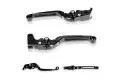 Barracuda DP8127 Pair of Brake articulated Levers and Clutch for DUCATI Black