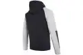 Dainese Full-Zip Hoodie Sweatshirt Black Melange