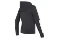 Dainese Full-Zip Hoodie woman Sweatshirt Black