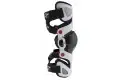 Coppia ginocchiere protettive Alpinestars Fluid Pro bianco nero rosso