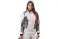 Giacca moto donna Befast Tuono WP Lady Grigio