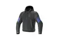 Motorcycle jacket Alpinestars ZACA AIR VENOM WP Black Electric Blue