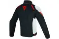Dainese Laguna Seca D1 D-Dry jacket black white red