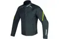 Giacca moto Dainese Laguna Seca D1 D-Dry nero giallo fluo