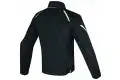 Dainese Laguna Seca D1 D-Dry jacket black black white