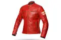 Spyke MILANO 2.0 LADY woman summer leather jacket Red
