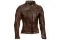 Ixon CRANK LADY woman leather jacket Brown