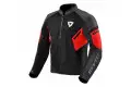 Rev'it GT-R Air 3 motorcycle jacket Black Neon Red