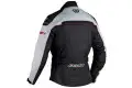 Ixon Fjord 4 Seasons Waterproof motorcycle Jacket black grey red