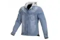 Macna summer jeans jacket Westcoast light blue grey