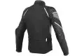 Dainese Street Master leather-tex jacket black anthracite white
