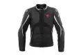 Dainese D-Air Misano 1000 leather jacket black black white