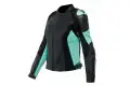 Dainese Racing 4 Lady Leather Jacket Perforated Black