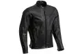 Ixon CRANK AIR summer leather jacket Black