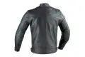 Ixon Mechanics motorcycle Leather Jacket Black