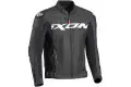 Ixon Sparrow racing leather jacket Black White