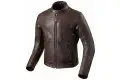 Giacca moto pelle Rev'it Flatbush Air Vintage marrone