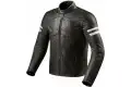 Rev'it Prometheus leather jacket Black White