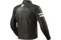 Rev'it Prometheus leather jacket Black White